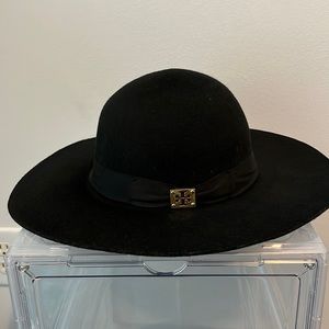 Tory Burch Wool Wide Brim Hat